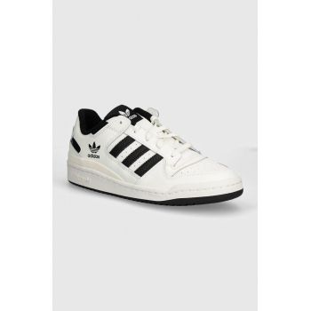 adidas Originals sneakers din piele Forum Low culoarea alb, IH7830