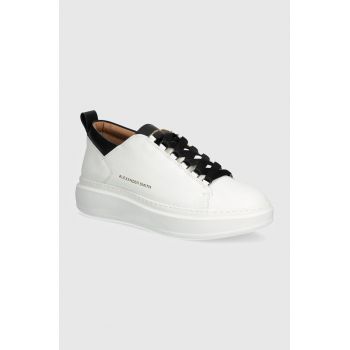 Alexander Smith sneakers din piele Wembley culoarea alb, ASBAWYM2261WBK