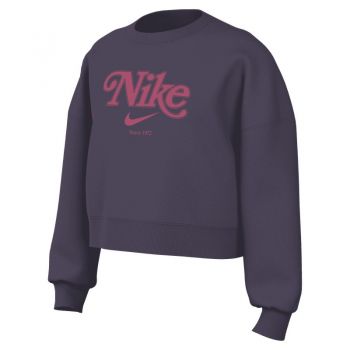 Bluza Nike G NSW TREND FLC CRP CREW