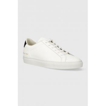 Common Projects sneakers din piele Retro Classic culoarea alb, 2389