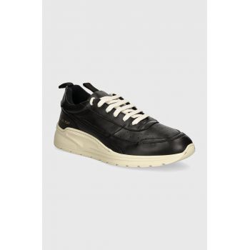 Common Projects sneakers din piele Track 90 culoarea negru, 2444