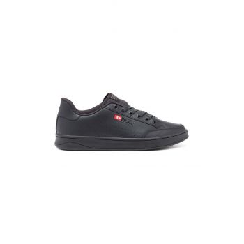 Diesel sneakers din piele S-Athene Vtg culoarea negru, Y03282-P6325-H1669