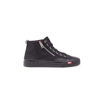 Diesel sneakers din piele S-Athos Zip culoarea negru, Y03267-P1732-T8013