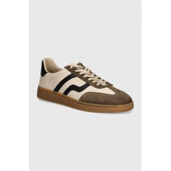 Gant sneakers din piele Cuzmo culoarea bej, 29631642 G155