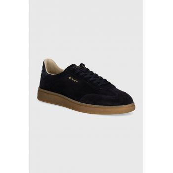 Gant sneakers din piele intoarsă Cuzmo culoarea albastru marin, 29633644 G69