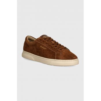 Gant sneakers din piele intoarsă Joree culoarea maro, 29633690 G45