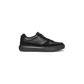 Geox sneakers din piele U DEIVEN culoarea negru, U465WA 02247 C9999