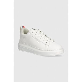 Karl Lagerfeld sneakers din piele KAPRI MENS culoarea alb, KL52514A