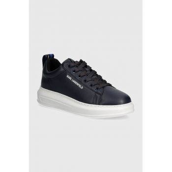 Karl Lagerfeld sneakers din piele KAPRI MENS culoarea albastru marin, KL52514A