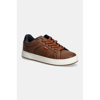 Levi's sneakers RUCKER culoarea maro, D7758-0004