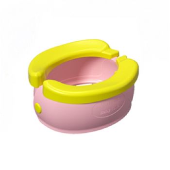 Olita portabila pentru calatorii Little Mom Banana Pink