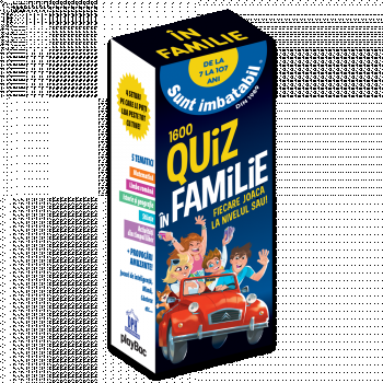 Sunt Imbatabil - Quiz in familie, DPH, 7 ani +