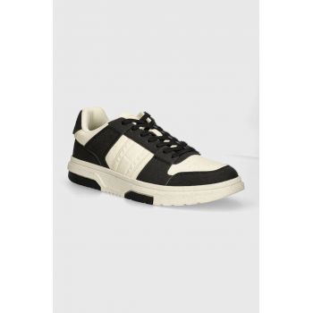 Tommy Jeans sneakers THE BROOKLYN SUSTAIN culoarea negru, EM0EM01373