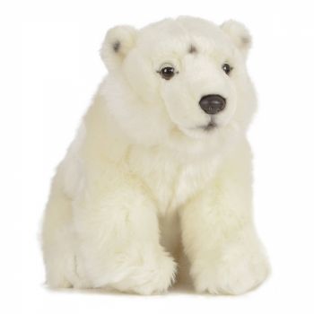 Urs polar, jucarie de plus 30 cm, Living Nature