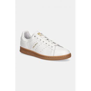 adidas Originals sneakers din piele Stan Smith culoarea alb, ID1342