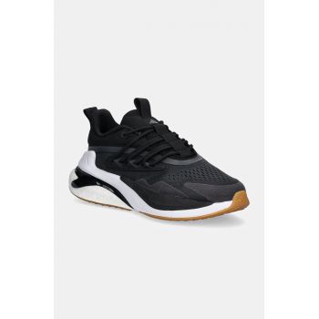 adidas sneakers AlphaBoost V2 culoarea negru, IE9155