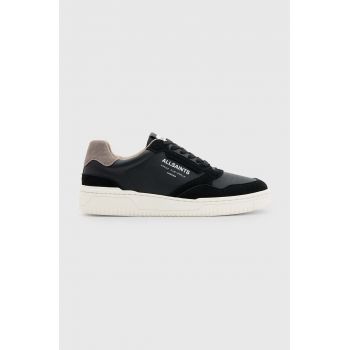 AllSaints sneakers din piele Regan Low Top culoarea negru, M053FB