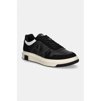 Armani Exchange sneakers culoarea negru, XUX220 XV858 K599