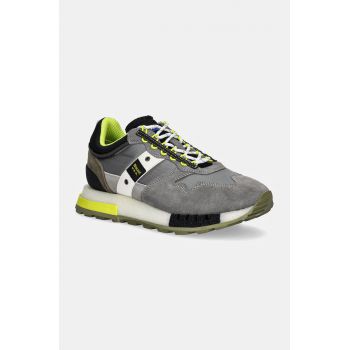 Blauer sneakers HERON culoarea gri, F4HERON02.COS