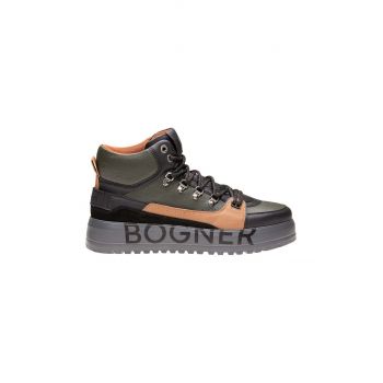 Bogner sneakers din piele ANTWERP culoarea verde, 12441605