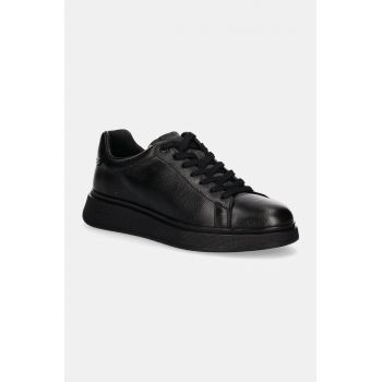 BOSS sneakers din piele Bulton culoarea negru, 50529543