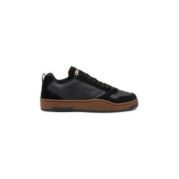 Diesel sneakers din piele S-Ukiyo V2 Low culoarea negru, Y03363-P6889-T8013