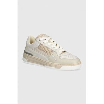 Filling Pieces sneakers din piele Cruiser Crumbs culoarea bej, 64427541890