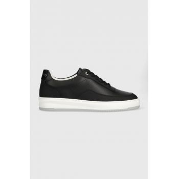 Filling Pieces sneakers din piele culoarea negru