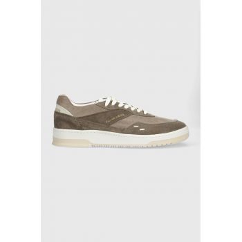 Filling Pieces sneakers din piele întoarsă Ace Spin Dice culoarea gri, 57125751108