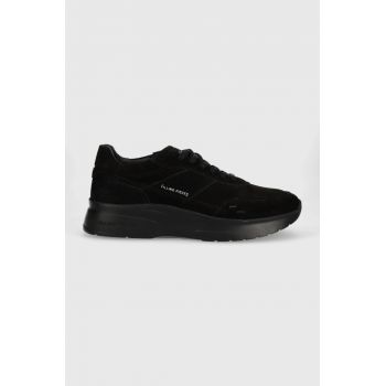 Filling Pieces sneakers din piele întoarsă Jet Runner culoarea negru, 17127361847