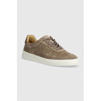 Filling Pieces sneakers din piele intoarsă Mondo Suede culoarea bej, 46722793055