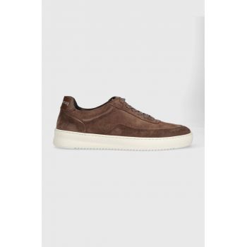 Filling Pieces sneakers din piele întoarsă Mondo Suede culoarea maro