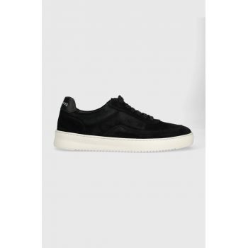 Filling Pieces sneakers din piele întoarsă Mondo Suede culoarea negru, 46733731284