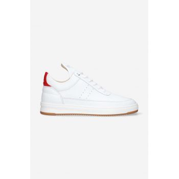 Filling Pieces sneakers din piele Low top Bianco culoarea alb, 10127791929