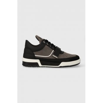 Filling Pieces sneakers din piele Low top Blaze culoarea negru, 10125691847