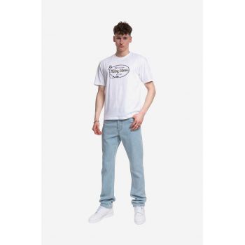 Filling Pieces tricou din bumbac culoarea alb, cu imprimeu 88154611901-WHITE