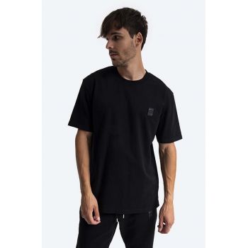 Filling Pieces tricou din bumbac Lux Tee culoarea negru, uni 88113731861-BLACK