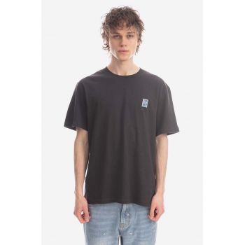 Filling Pieces tricou din bumbac Tee Lux culoarea maro, uni 88113731268-BROWN