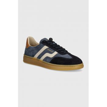 Gant sneakers din piele Cuzmo culoarea albastru marin, 29633643 G613