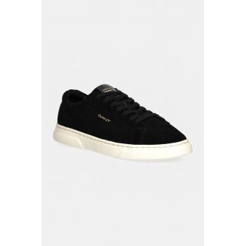 Gant sneakers din piele intoarsă Joree culoarea negru, 29633690 G00