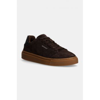 Gant sneakers din piele intoarsă Mc Julien culoarea maro, 29633687 G46