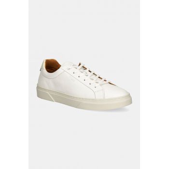 Hackett London sneakers din piele HACKNEY CLASSIC culoarea alb, HMS21417