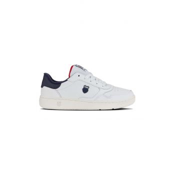 K-Swiss sneakers din piele SLAMMSHIELD II culoarea alb, 04312.968.M