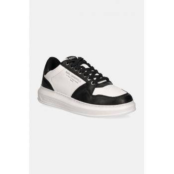 Karl Lagerfeld sneakers din piele KAPRI MENS culoarea negru, KL52537R