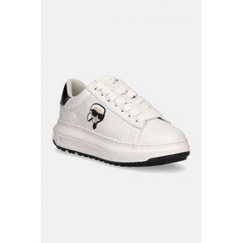 Karl Lagerfeld sneakers KAPRI culoarea alb, KL57530