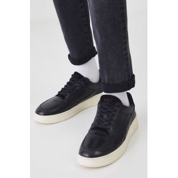 Medicine sneakers din piele culoarea negru