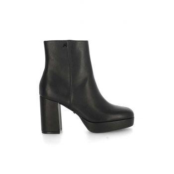 Mexx botine Ankle Boot Melody femei, culoarea negru, cu toc drept, MXQL012601W