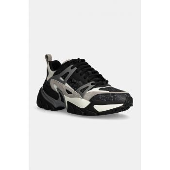 Michael Kors sneakers Nick culoarea negru, 42R2PEFS3D.036