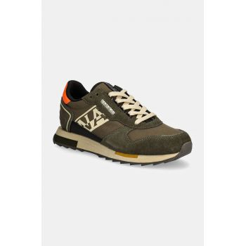 Napapijri sneakers VIRTUS culoarea verde, NP0A4IJI.GAE