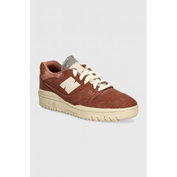 New Balance sneakers 550 culoarea maro, BB550THB